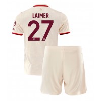 Maglie da calcio Bayern Munich Konrad Laimer #27 Terza Maglia Bambino 2024-25 Manica Corta (+ Pantaloni corti)